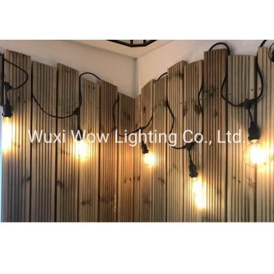 E27 Garland Drop String Light Outdoor Festoon Light E27