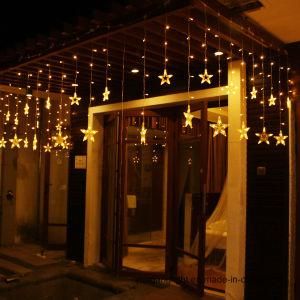 1m60LED Curtain Light with Star Approved Ce&RoHS