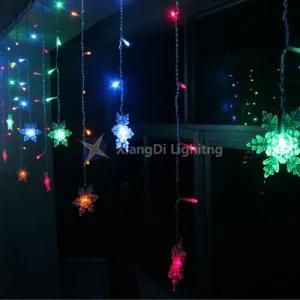 RGB LED Icicle String Lights for Tree Decoration