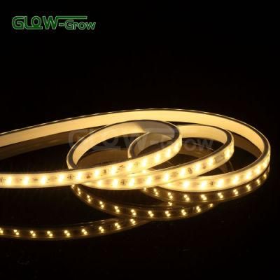 120V 50m IP65 600lm/M 60*2LEDs/M 2835 LED Strip Light