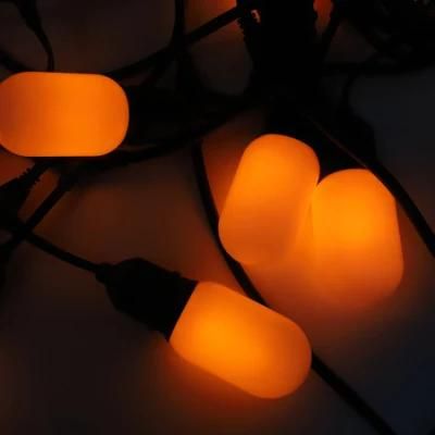 Patio Outdoor Waterproof Warm White Christmas Decoration LED String Bulb