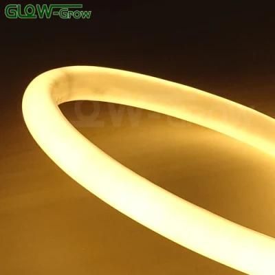 4000K Nature White 230V 14mm 360 LED Neon Flex Rope Light for Restaurant Decor