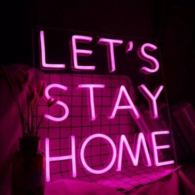 Fast Delivery Custom Acrylic Neon Letter Sign Decorative Neon Signs