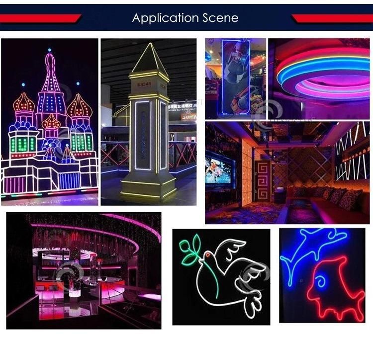 Hot Sale Light Decoration Silicone High Quality Cuttable LED Tube Neon Flex Strips Light