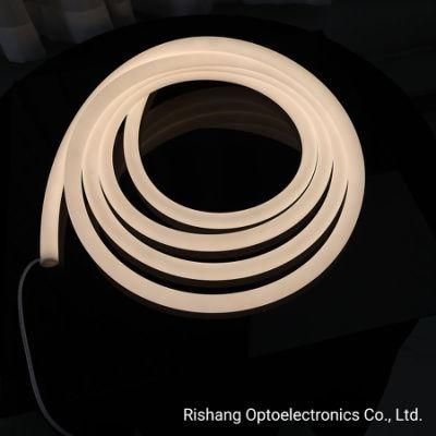 360 Degree Emitting Silicone Round Shape Various Color and White 2300-4000K LED Neon Flex Strips for Building Decoration