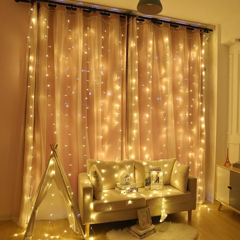 10m X 3m 1000 Bulbs LED Curtain Decoration Light for Party and Holiday