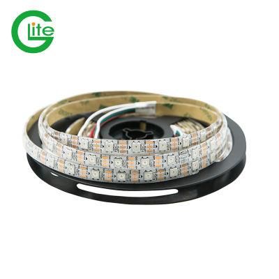 Glite Addressable 60LED DC5V Flex Black Version Chip Ws2812b LED Strip