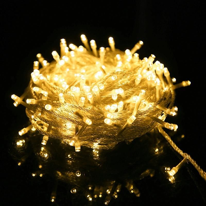 LED Outdoor Solar String Lights IP44 Christmas Tree Decoration Lights LED Garland String Light