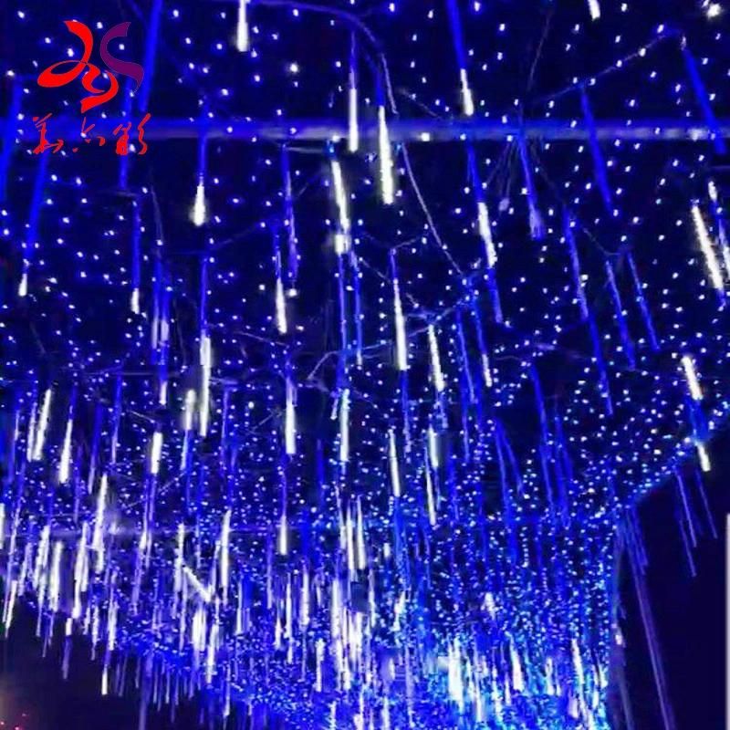 Professional Wholesale Custom Outdoor 30cm/50cm/80cm LED Meteor Shower Lights for Christmas Decoration