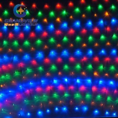 2m Width Colorful Light LED Net Light with 8-Mode