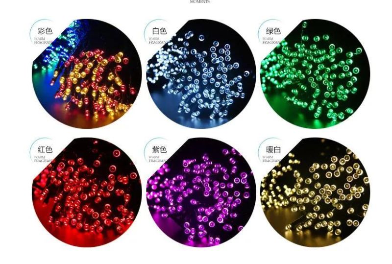 Holiday Party Christmas Decoration Multif Color 8 Functional LED Net Lights