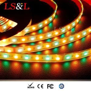 LED RGB+Amber Strip for Decoration DC12/24V Waterproof Ce&RoHS