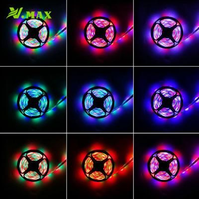 Vmax Flexible Lamp LED RGB 5050 Car Waterproof Smart LEDs 5m Strip Light