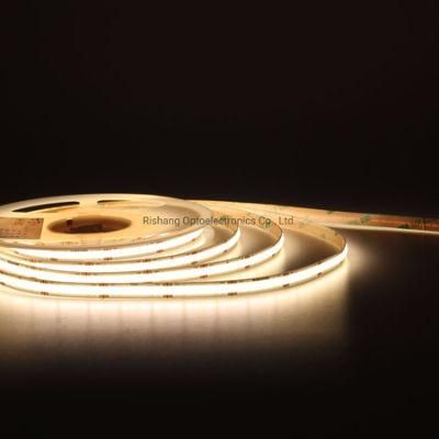 CE RoHS 512LEDs High CRI90 8mm Rishang COB Flexible LED Strip Light
