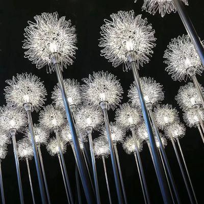 Outdoor LED Dandelion Decorative Lamp for Christmas Event Decorative