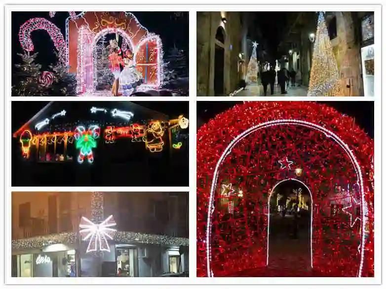 Christmas Decoration Outdoor Decoration LED Curtain Lights