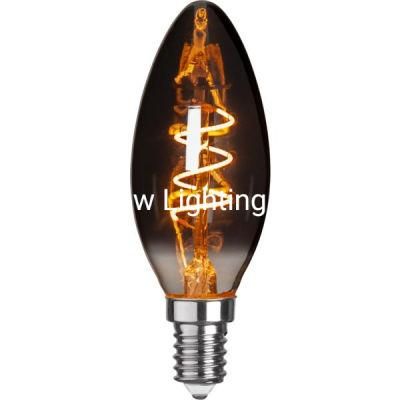 LED Lamp E14 C35 Decoled Grace Smoke Lighting Bulb