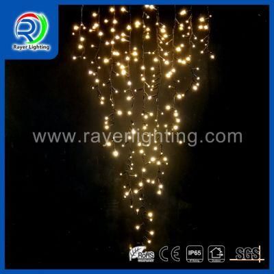 Outdoor LED Icicle Shape Christmas Decoration Lights for Project Installation