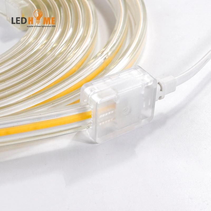 Factory Price High Voltage 220V COB LED Exterior Outdoor IP67 Waterproof 50m COB LED Strip Tape