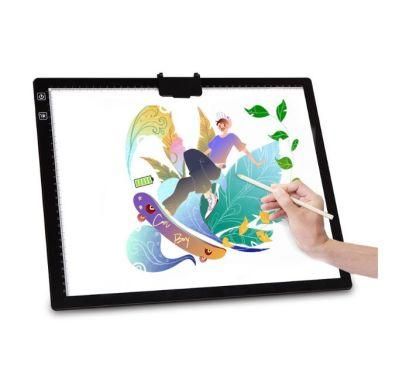 A3 Magnetic Light Pad - Portable Tracing Light Box for Drawing - Professional Light Table with 4 Magnets for Diamond Painting Tattoo Pad