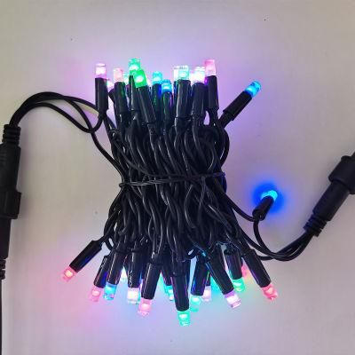 High Quality Dual Light RGB Remote Control Outdoor IP65 Waterproof Christmas LED String Light for Festivals Decoration