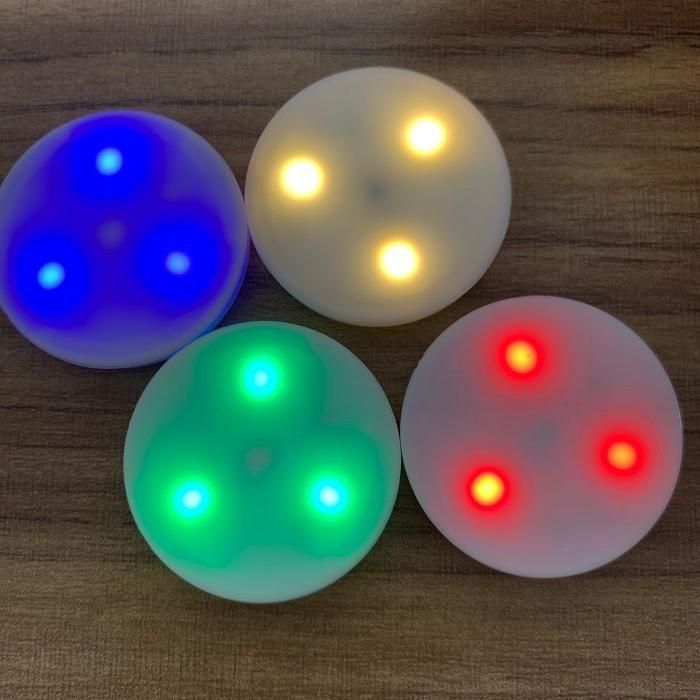 Mini Round LED Custom Panel Light Small Light for Helmet