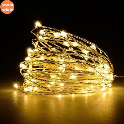 5m 10m Waterproof Remote Control Fairy Lights Battery LED String Light