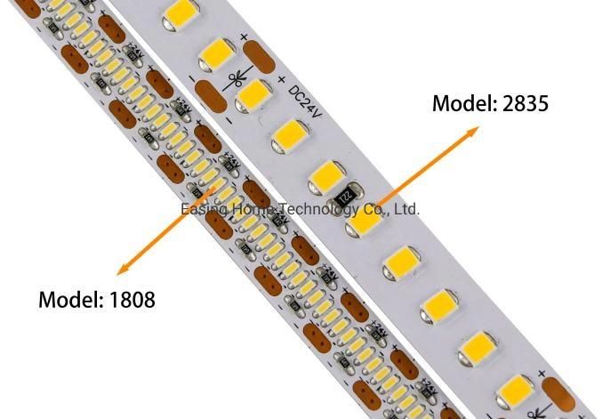 Decoration Flexibile LED Strip SMD1808 300LEDs/M with Ce RoHS Indoor Lighting