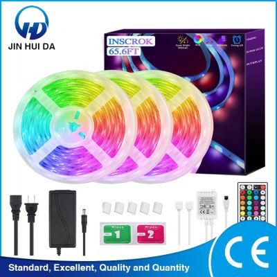 Home SMD 5050 Flexible Customized Remote Control RGB Strip Light