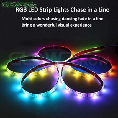 UL Listed LED Strip Light with WiFi Smart Home for Alexa Google Room Decor Tape Lamp RGB