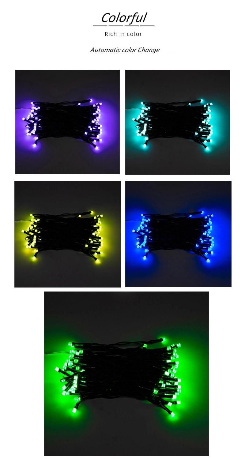 RGB Remote Control Color-Changing Waterproof USB Interface String Light