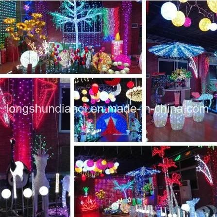 Yellow LED Motif Rope Light for Ramadan Decoration with Ce RoHS