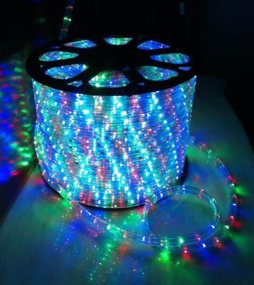 220V Multi Round 2 Wires 13mm LED Outdoor Decoration Stripe Light