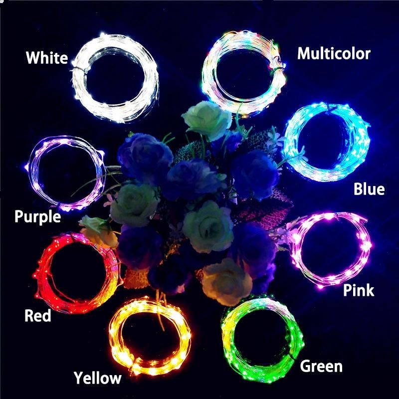 2m LED Garland Copper Wire Bottle Corker Decoration Light