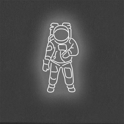 Manufacturer Custom Design DC 12V Neon Lights Logo Shape Astronaut LED Neon Sign