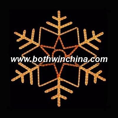 Outdoor Decorative LED Christmas Snowflake Light