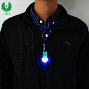 Cheap Custom Logo LED Zipper Light, Mini LED Flashing Zipper Light, Safety Night Light