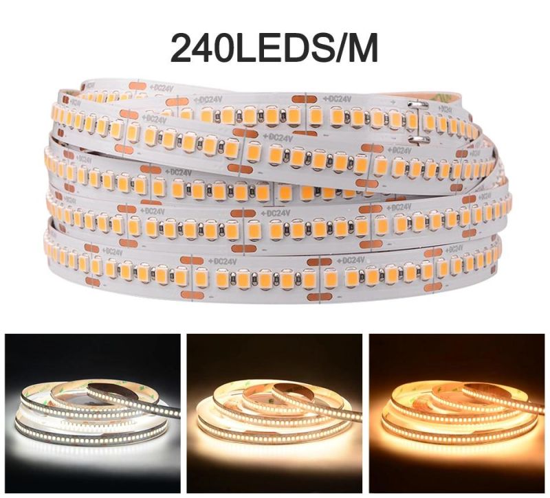LED Tape Strip Light 2835 5000K 3000K 4000K 6000K 120p 12V 8mm CE RoHS SMD 2835 LED Strip Light