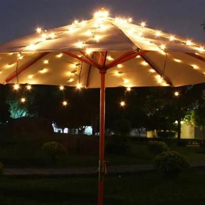 150 LED Outdoor Patio Garden Solar Decorative Lights Patio Umbrella LED String Light