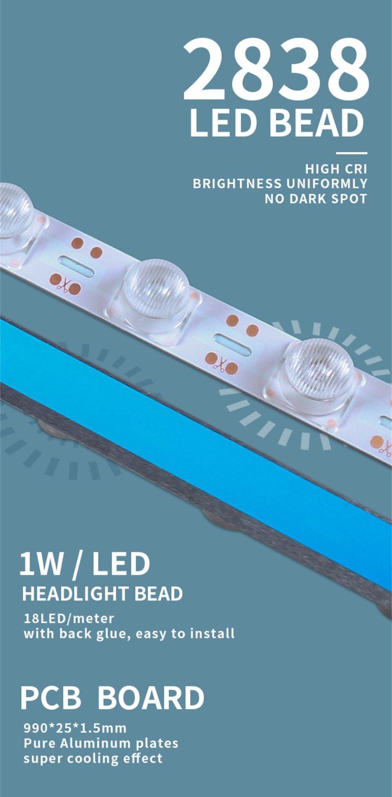 3030 LED Strip Bar for Light Box LED TV Backlight