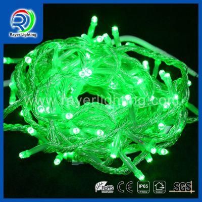 Festival Lighting Waterproof Commercial Decoration LED String Light Green Color