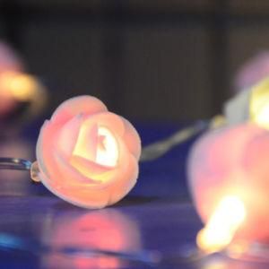 2m20LED Rose Battery LED String Light Fairy Light for Decoration