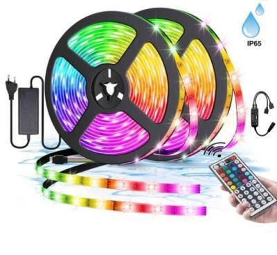 Flexible LED Strip Light IP65 RGB Warm White Pure White CCT RF Controller