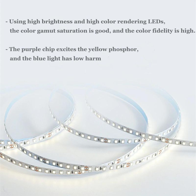 Good Color Gamut Saturation Full Spectrum LED Strip for Showcase Lighting