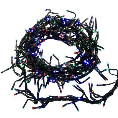 Multi-Colour Cluster Lights Flashing Christmas Tree String Lights