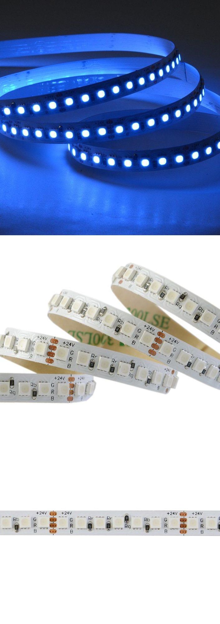 SMD3838 168LEDs/m RGB 24V 8mm LED Strip with CE, RoHS, UL and ISO9001 Certification