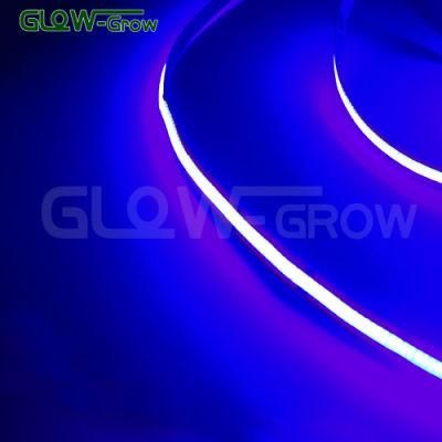DIY Backlight Use Purple LED COB Strip Light with 8mm Size (384LEDs/m)