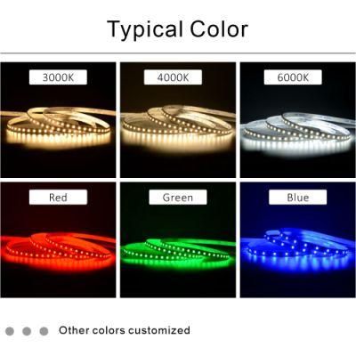 Outdoor Warm White 12V 24V Les Flexible SMD 2835 5050 Smart Waterproof RGB LED Tape Strip Lights