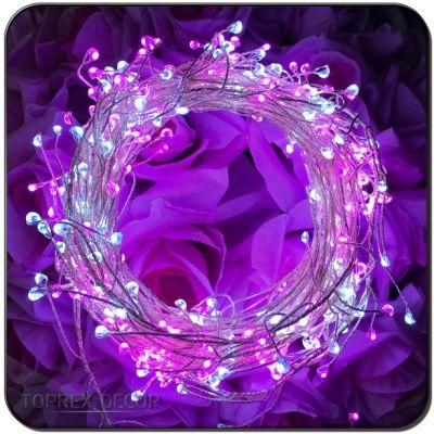 Wedding Spirit Tree Sensor Solar Holiday Lightings LED Powered Fairy String Lights