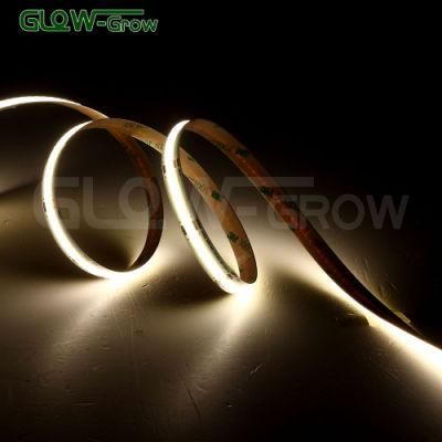 Dimming White Dual Color COB LED Strip Light for Wine Shelf Lighting (Ra&gt;90)